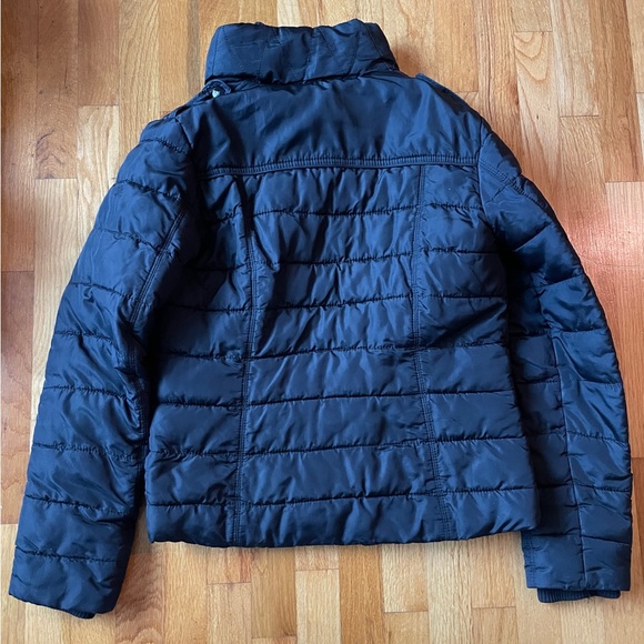 Vintage Esprit EDC Black Winter Coat Cozy Warm Puffer Jacket - Picture 11 of 11